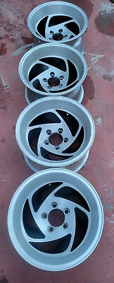 #ad 15quot; ULTRA CUSTOM WHEELS FOR JEEP WRANGLER USED SET FROM 1990#x27;S REAL DIRECTIONALS $499.88