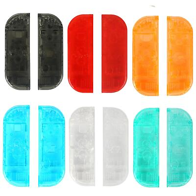 #ad LeftRight Hard Transparent Housing Shell Case For Nintendo Switch NS Joy Con $13.85