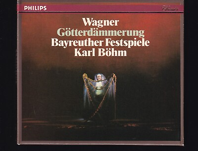 #ad : 4 CD Box Richard Wagner Gotterdammerung Bayreuther Festspiele Karl Bohm $14.99