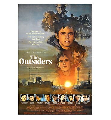#ad The Outsiders Movie Poster 24quot; x 36quot; $19.75