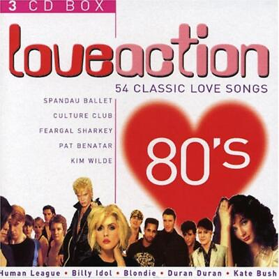 #ad Various Love Action: 3 CD 2001 Audio Quality Guaranteed Reuse Reduce Recycle GBP 90.12