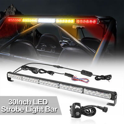 30 Inch Rear Chase LED Light Bar w Running Brake Reverse ATV UTV Polaris RZR XP $88.99