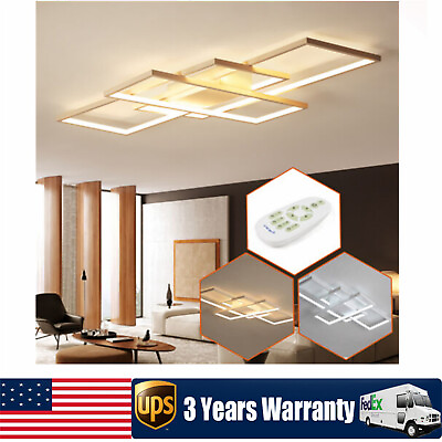 #ad Acrylic Ceiling Light Flush Mount Modern LED Chandelier Lamp lighting Fixture $70.00
