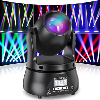 #ad #ad Mini dj Lights RGBW LED Stage Beam LightMoving Head Light Strobe Bar Party Show $122.39