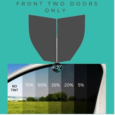 #ad Window Tint Precut High Quality Carbon Film Front Two Doors Only Kia Cadenza $36.00