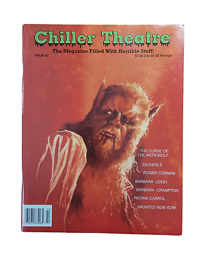#ad 1995 CHILLER THEATRE Magazine #2 Haunted New York Fisherman Collection RAW $15.00