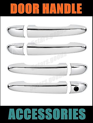 #ad Accessories Chrome Side Door Handle Covers Trims For 2011 2014 Mazda 2 Hatchback $12.00