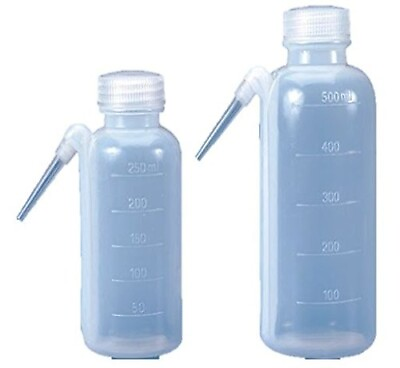 #ad Wash Bottles Diffuser Wash Soap Non spray Clear Bottle For Lab 250mL Pack Of 12 $86.44