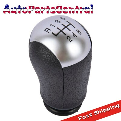 #ad 1X Black 6 Speed Car Gear Stick Shift Knob BR3Z 7213A for Ford Mustang 2011 12 $10.89