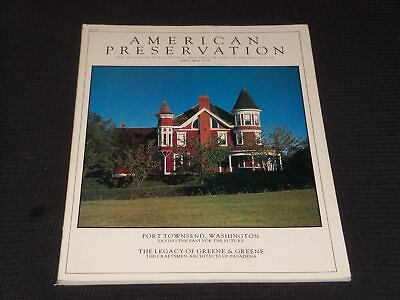 #ad 1978 APRIL AMERICAN PRESERVATION MAGAZINE PORT TOWNSEND WA COVER O 15581 $49.99