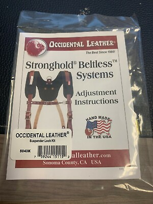 #ad Occidental Leather 5043K Suspender Lock Kit New $12.99