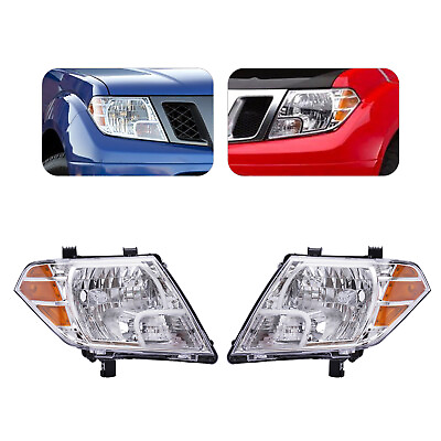 #ad Pair RightLeft For Nissan Frontier 09 18 Pickup Truck Front Headlight Headlamps $160.00