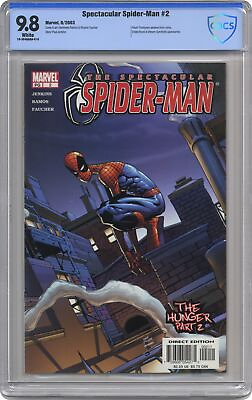 #ad Spectacular Spider Man #2 CBCS 9.8 2003 19 364AAAA 016 $53.00