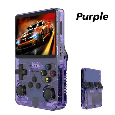 #ad R36S Retro Handheld Video Game Console Linux System 3.5 Inch IPS Screen $69.99