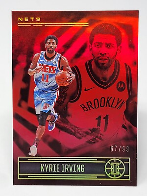 2020 21 Panini Illusions RED 99 #52 Kyrie Irving $4.95