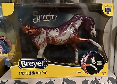 #ad 1876 NIB Breyer Spectre Halloween Horse for 2023 Glows In The Dark $40.00