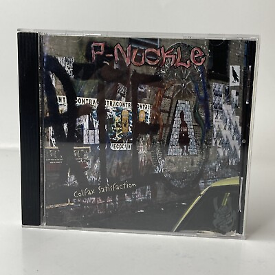 #ad P Nuckle Colfax Satisfaction CD 2003 Underground Reggae Punk Nu Metal Rare💥🤘 $24.99