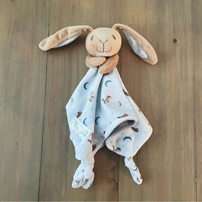 #ad Guess How Much I Love You Brown Bunny Lovey Knotted Baby Security Blanket Easter $13.95