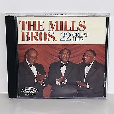 #ad Factory Sealed shrink wrapped The Mills Bros. 22 Feat Hits CD $14.99