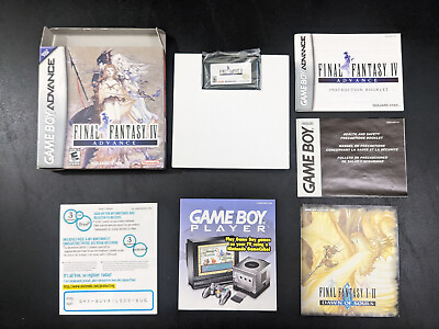 #ad Final Fantasy IV Advance FFIV FF4 GBA 2005 CIB Tested Working Screenshots $102.99