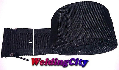 #ad WeldingCity® Cable Cover Nylon 24#x27; L 3quot; W w Zipper TIG Welding Torch 9 17 $26.99