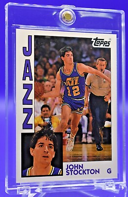 #ad JOHN STOCKTON TOPPS FIRST CARD TOPPS ROOKIE RC ARCHIVE UTAH JAZZ LEGEND $8.99