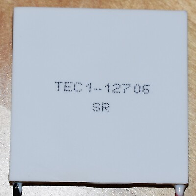 #ad TEC1 12706 Thermoelectric Peltier cooler module chip 12V 6A 60W $7.99