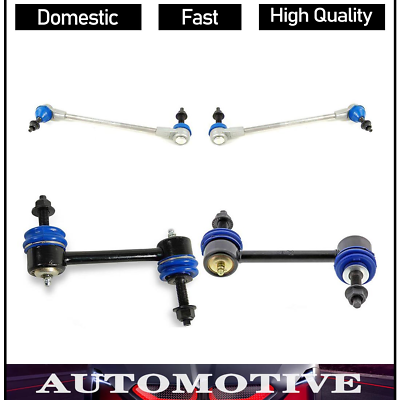 #ad For 2009 Lincoln MKS Front Rear LH RH Sway Bar Link Kit 4x Mevotech $181.84