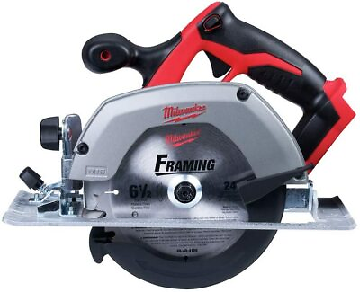 #ad Milwaukee M18 6 1 2 Circular Saw 2630 20 with BLADE GUIDE amp; VAC ATTACH $92.99