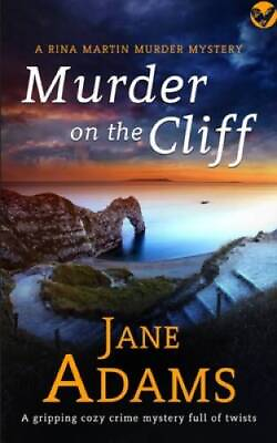 #ad MURDER ON THE CLIFF a gripping cozy crime mystery full of twists Rina Ma GOOD $6.86