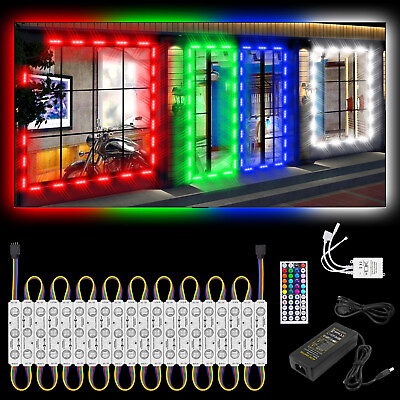 #ad RGB LED Window Module Lights Waterproof Storefront Lights Business Decorative US $17.99