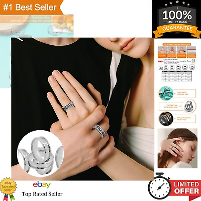 #ad Meaningful Gift Idea: 18pcs Stainless Steel Rings for Personalized Crafts $20.99