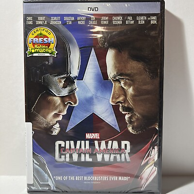 #ad Captain America: Civil War DVD 2016 $2.50