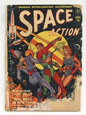 #ad Space Action #1 PR 0.5 RESTORED 1952 $115.00