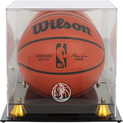 #ad Mavericks Golden Classic Team Logo Basketball Display Case $82.49