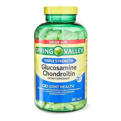 #ad Spring Valley Glucosamine Chondroitin Tablets Dietary Supplement 340 Count $29.68