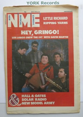 #ad #ad NEW MUSICAL EXPRESS NME March 23 1985 Los Lobos Hall amp; Oates Solar Radio GBP 5.99