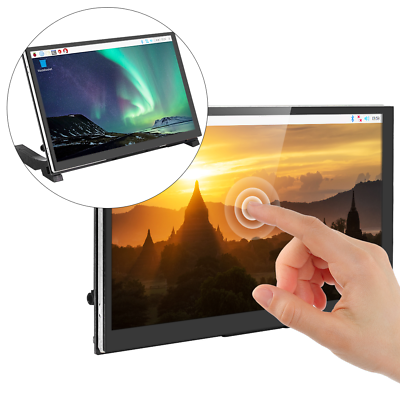 #ad 7quot; 1024x600 HD Touch Capacitive Screen For Raspberry Pi 4B 3B PC Jetson Nano $69.89