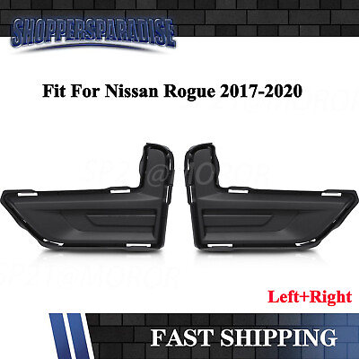 #ad For Nissan Rogue 2017 2020 Front Bumper Fog Light Cover Bezel LeftRight Side $23.99