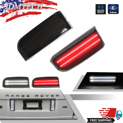 #ad LED Rear Reverse Light Upgrade for Land Range Rover L322 Smoked Tinted tailgate $49.99