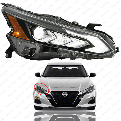 #ad For 2019 2020 2021 Nissan Altima LED Headlight Assembly Right Passenger Side $130.95