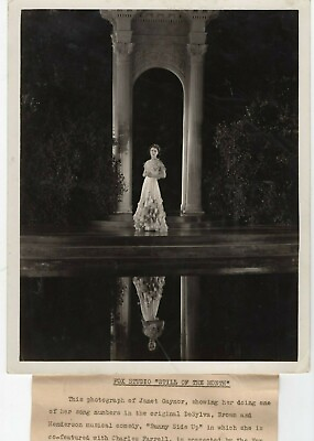 #ad JANET GAYNOR STUNNING PORTRAIT DBW SUNNY SIDE UP ORIG PRE CODE 1929 PHOTO 394 $63.99