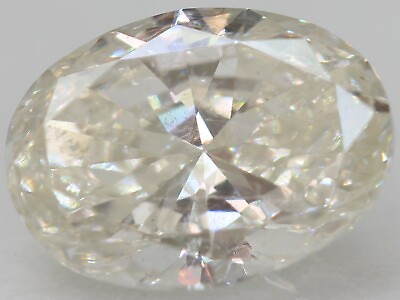 #ad Certified 1.00 Carat H VS2 Oval Enhanced Natural Loose Diamond 7.69x5.67mm 2VG $1802.36