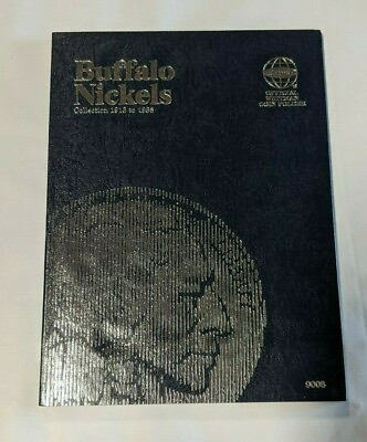 #ad Buffalo Nickels 5c Album Coin Folder Whitman Collection 1913 1938 NEW 9008 $7.82