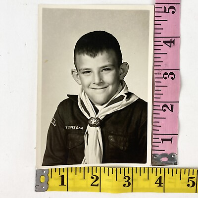 #ad BSA Oklahoma Boy Scout Original Portrait Photo 3.5X5 1950s #2 A $9.99