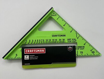 #ad CRAFTSMAN 7 Inch Rafter Square CMHT823866 Precision Machines Edges NEW SEE PICS C $11.19