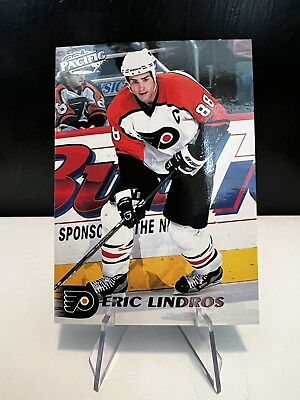 #ad 1998 Pacific Eric Lindros #88 Philadelphia Flyers Hockey Card $1.65