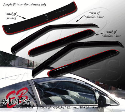 #ad Vent Shade Outside Mount Window Visor Sunroof Type 2 5pc For Nissan Murano 03 07 $45.31