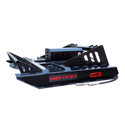 #ad Landy Attachments 72quot; Skid Steer Brush Mower Cutter Hydraulic Heavy Duty $2575.01