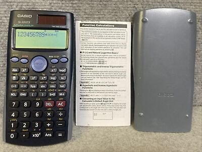 #ad Casio fx 300ES Calculator with Natural Display and Two Way Power With manual $6.82